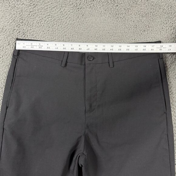 Baubax Pants Mens 36x32 Black Athletic Fit Stain Water Resistant Chino Stretch - Picture 8 of 13
